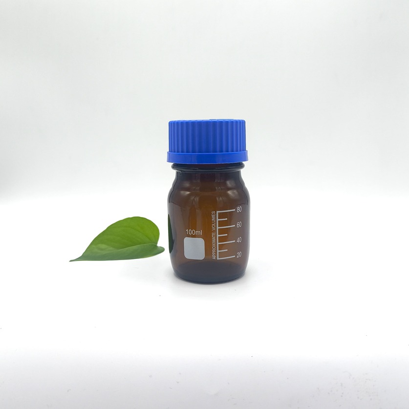 Chai thuốc thử thủy tinh màu nâu 100ml Chai thuốc thử thủy tinh màu nâu 100ml