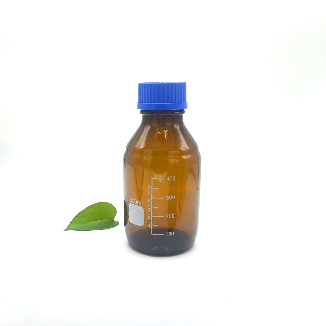 Chai thuốc thử thủy tinh màu nâu 500ml Chai thuốc thử thủy tinh màu nâu 500ml